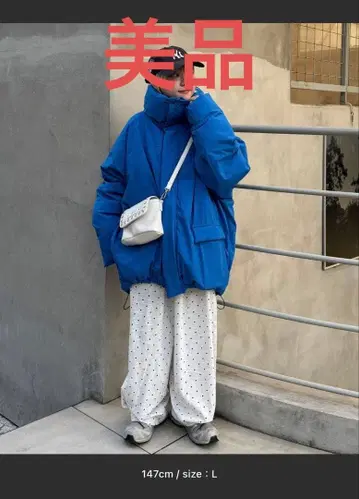 차오패닉 오버 사이즈 다운 L 사이즈