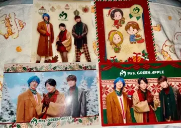 미세스 GREEN APPLE 오리지널 비주얼 시트 미세스 4종 세트