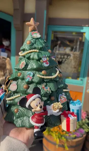 당일 발송! 크리스마스 트리 팝콘 바게트