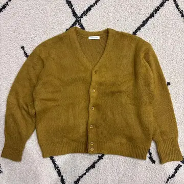 샤기 니트 가디건 모헤어 freak's store 그런지