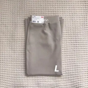 UNIQLO 드라이 맨투맨 내로우 롱 스커트 내추럴