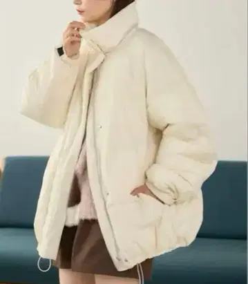 카스타네 래글런 볼륨 패딩 자켓 kastane F