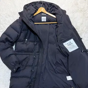 타트라스 다운 코트 실크 혼방