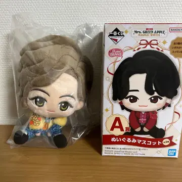 Mrs. GREEN APPLE 봉제 인형 마스코트 A상