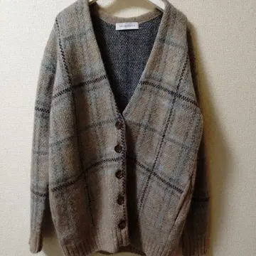 SAYAKADAVIS 체크 무늬 가디건