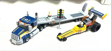 새상품급 단종 레고 시티 초고속 레이스카와 트레일러 60151