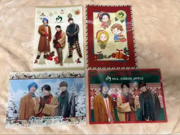 미세스 그린애플 비주얼 시트 4매 새상품