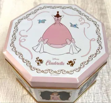 디즈니 스토어 신데렐라 75주년 과자 팔각 드레스 캔