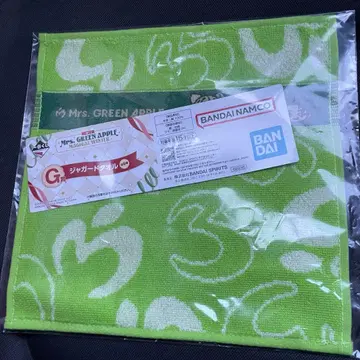 미세스 그린애플 제일복권 G상 자카드 타월