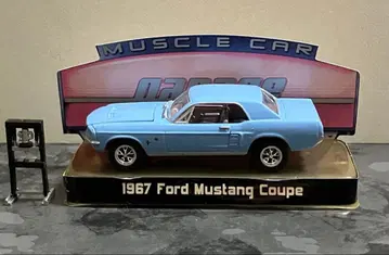 그린라이트 1/64 미니카 1967 포드 머스탱