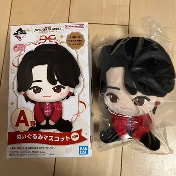 제일복권 Mrs. GREEN APPLE 봉제 인형 마스코트 A상