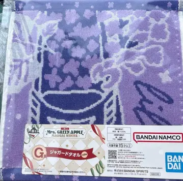 미세스 제일복권 G상 자카드 타월 라일락