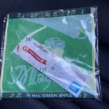 미세스 그린애플 제일복권 G상 자카드 타월