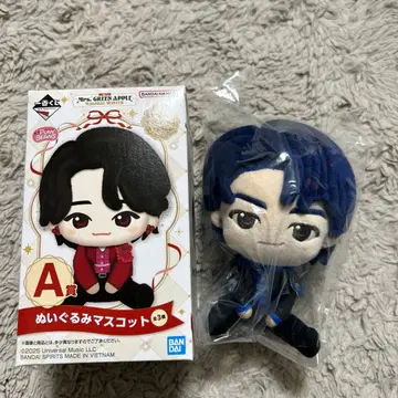 Mrs. GREEN APPLE 봉제 인형 마스코트 A상