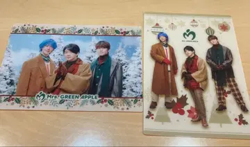 Mrs. GREEN APPLE 오리지널 비주얼 시트 2매 세트