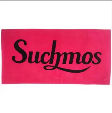 Suchmos 로고 타월 핑크