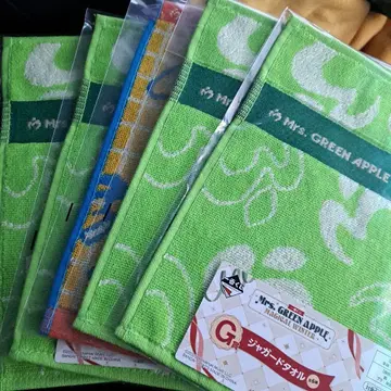 Mrs. GREEN APPLE 제일복권 G상 자카드 타월