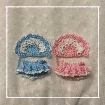 약 5cm 인형 의류 세트