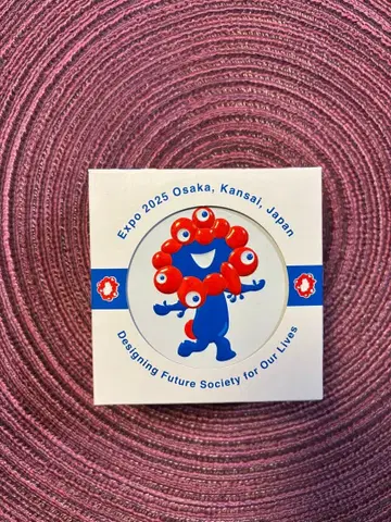 Expo 2025 오사카 공식 캐릭터 캔 내용물 없음