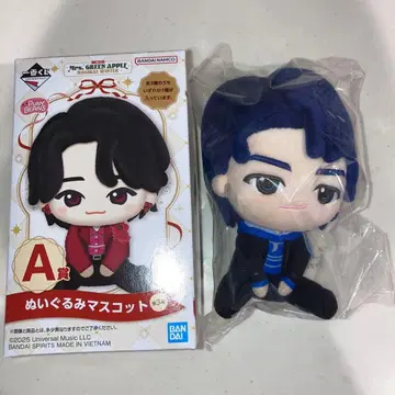 Mrs. GREEN APPLE 봉제 인형 마스코트 A상 와카이