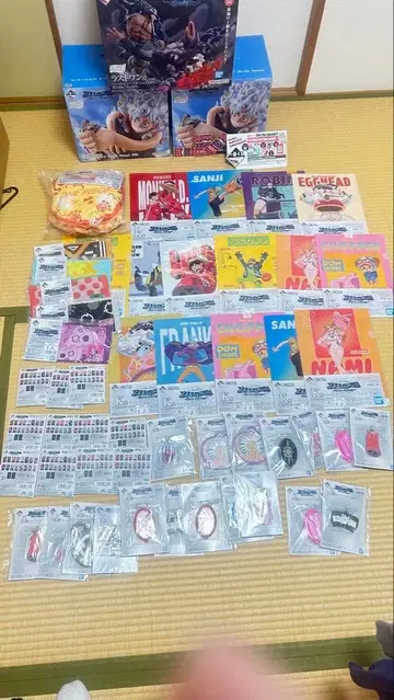 원피스 피규어 세트 미개봉
