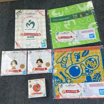 제일복권 Mrs. GREEN APPLE EFGH상 6종 세트