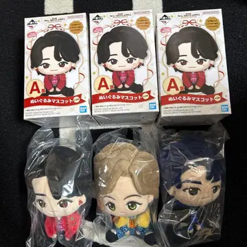 미세스 그린애플 A상 봉제 인형 마스코트 컴플리트 세트