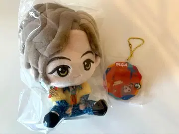 제일복권 후지사와 료카 봉제 인형 & 아크릴 참 세트