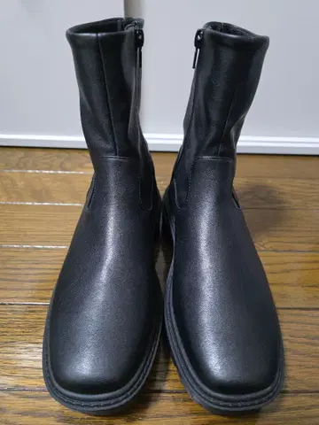 rode sko 블랙 지퍼 부츠 사이즈 37