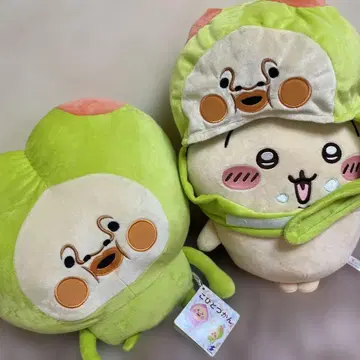 코비토즈칸 스모노우치 BIG 봉제 인형 변신 모자 치이카와 토끼 총 3종