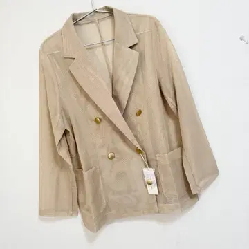 봉쥬르 사간 메쉬 테일러드 자켓