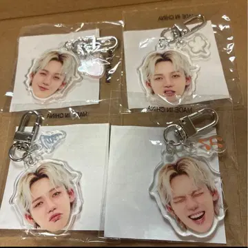 treasure  캡슐 토이 얼굴 아크릴 키링 희로애락 컴플리트