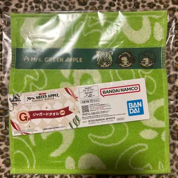 Mrs. GREEN APPLE 자카드 타월 제일복권