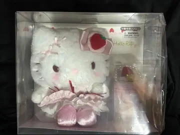 산리오 헬로키티 딸기 휘핑 케이크 시리즈 액세서리 케이스 포함