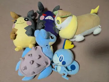 포켓몬 봉제 인형 5개 묶음 판매