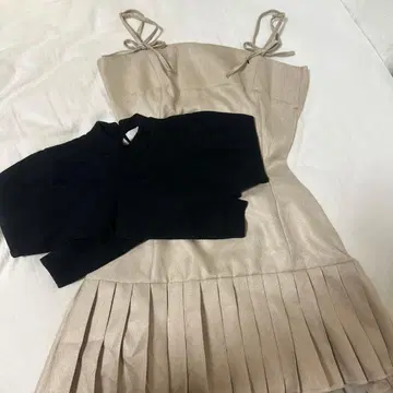 andmary Karen knit set mini dress