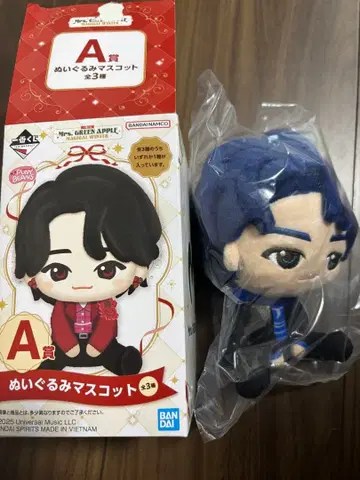 Mrs. GREEN APPLE 봉제 인형 마스코트 A상