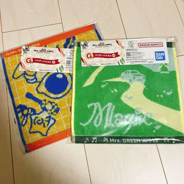 미세스 Mrs.GREENAPPLE 제일복권 G상 자카드 타월