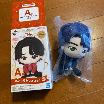 반다이 봉제 인형 마스코트 A상 약 20cm 와카이 히로토 부인