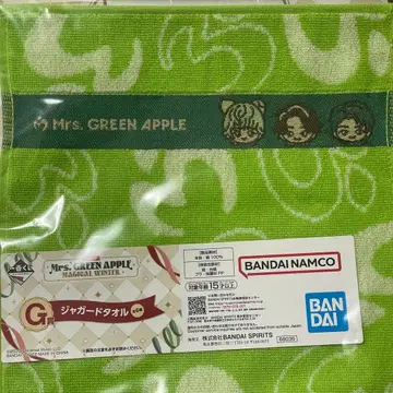 Mrs. GREEN APPLE 제일복권 G상 자카드 타월