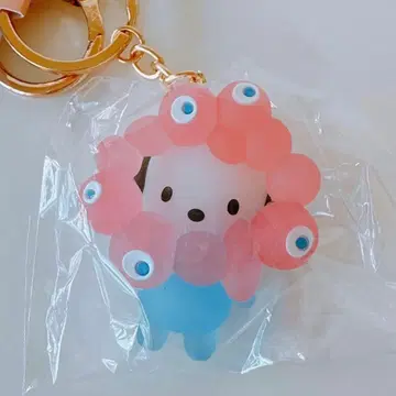 귀엽네요 클리어 포차코 산리오 변신 마스코트 키링