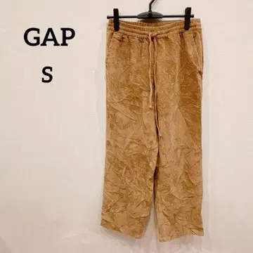 새상품급 GAP 갭 [S] 코듀로이 와이드 팬츠 베이지 무지
