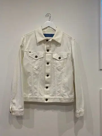 JACOB COHEN 화이트 데님 자켓 S