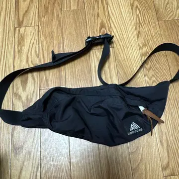 GREGORY 바디백 블랙