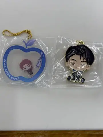 미스터 그린애플 아크릴 키링