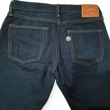 쿠라시키 TENRYO 데님 컬러 레볼루션 데님 팬츠 33