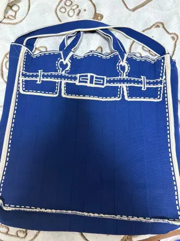 KNT365 Mam Trick 토트백 네이비