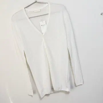 보르지 라이트 프리제 V넥 가디건