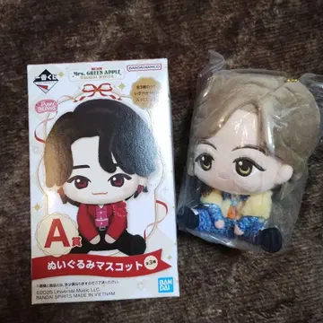 Mrs. GREEN APPLE 봉제 인형 마스코트 A상