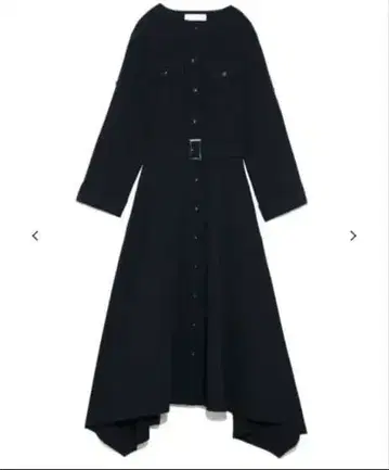 CELFORD 다크 블루 셔츠 원피스